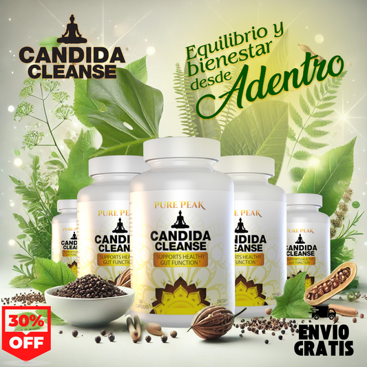 🌟 Candida Cleanse – Equilibrio y bienestar desde adentro🧘♂️