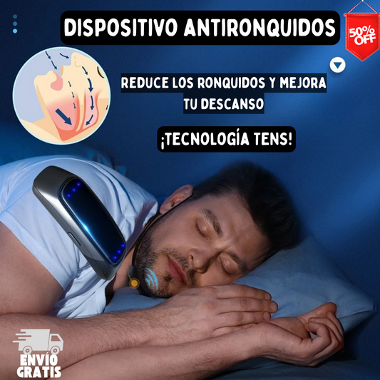 🔵 TENS Smart Sleep-😴 menos ronquidos, más aire y mejor descanso🌙