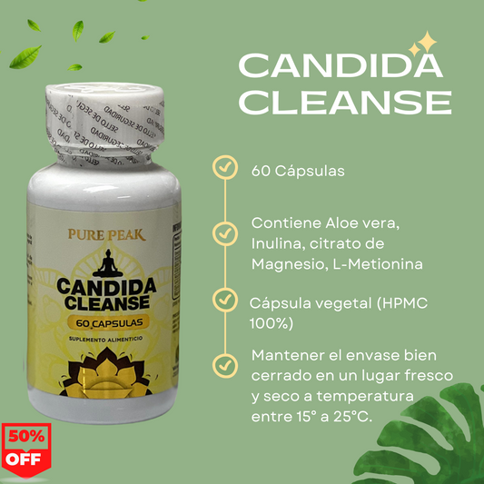 🌟 Candida Cleanse – Equilibrio y bienestar desde adentro🧘‍♂️